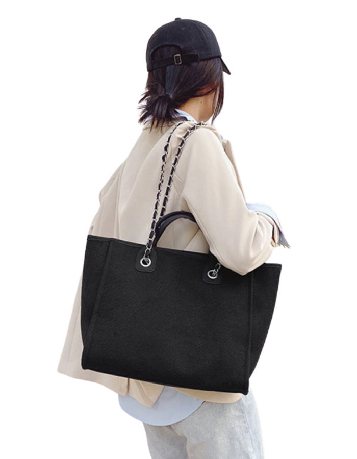 SHOPIQAT Bucket Women's Large Capacity Portable Single Shoulder Diagonal Chain Tote Bag - Premium from shopiqat - Just $11.250! Shop now at shopiqat